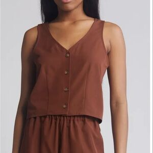 Brixton Polanco Crop Vest